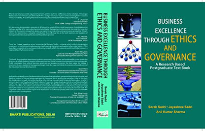 Business excellance Through Ethics and Governance:A Research Based Post Graduate - Dista