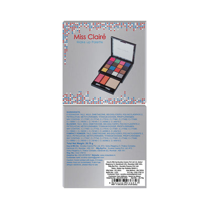 Miss Claire Makeup Palette 9945-1 - Distacart