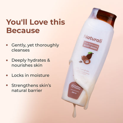 Naturali Deep Moisturising Body Wash - Distacart