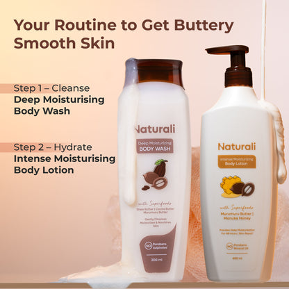 Naturali Deep Moisturising Body Wash - Distacart