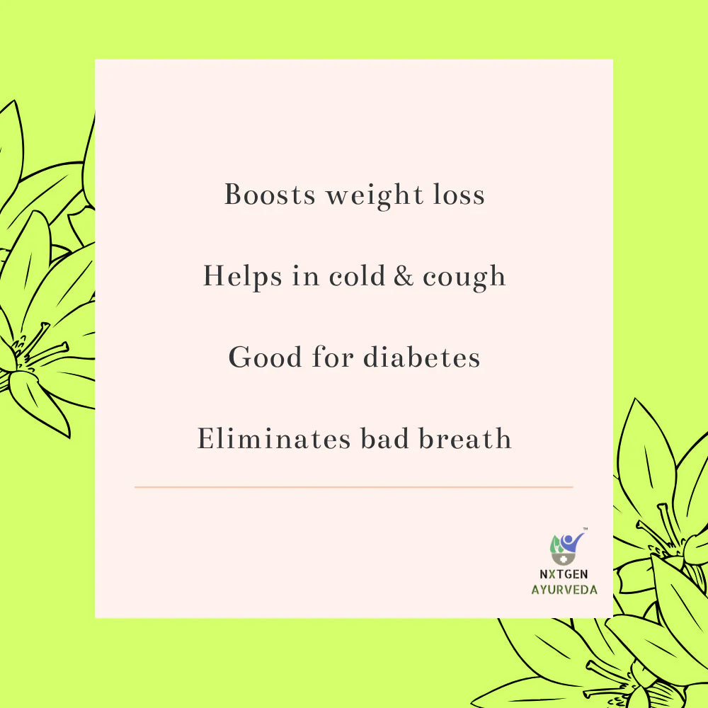 Nxtgen Ayurveda Elaichi (Cardamom) Bold