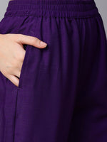 Thumbnail for Kalini Floral Embroidered Regular Kurta With Trousers & Dupatta - Distacart