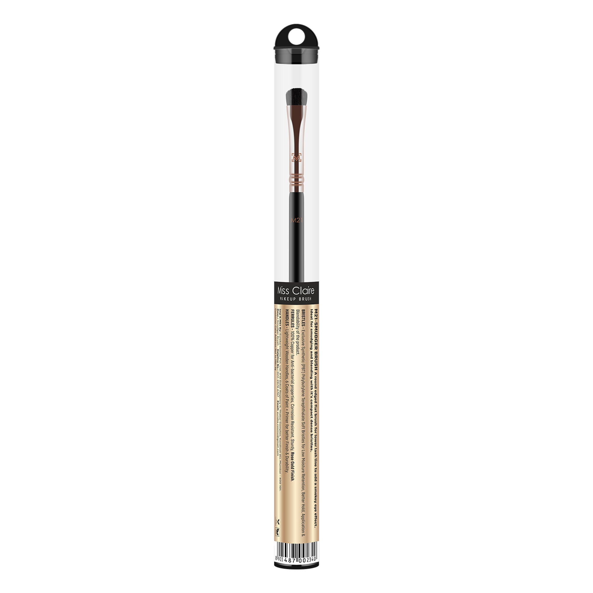 Miss Claire M21 - Smudger Brush - Rose Gold - Distacart