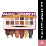 Thumbnail for Swiss Beauty Bae Town 12-In-1 Comes Eyeshadow Palette With Eye Brush - 02 Crush Me