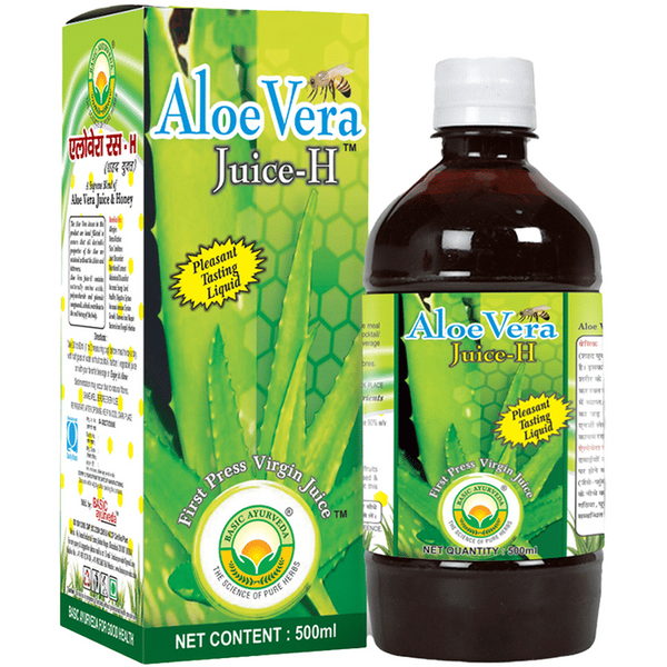 Basic Ayurveda Aloe Vera Juice with Honey - Distacart