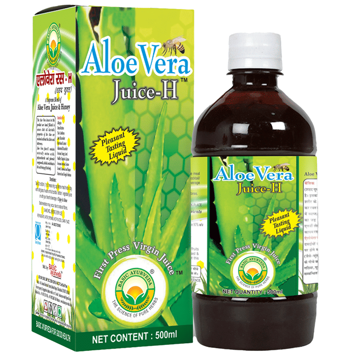 Basic Ayurveda Aloe Vera Juice with Honey - Distacart