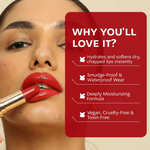 Thumbnail for Dunamiss Dona Red Sheen Satin Lipstick