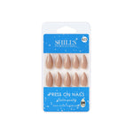 Thumbnail for shills professional reusable press on nails almond spn623