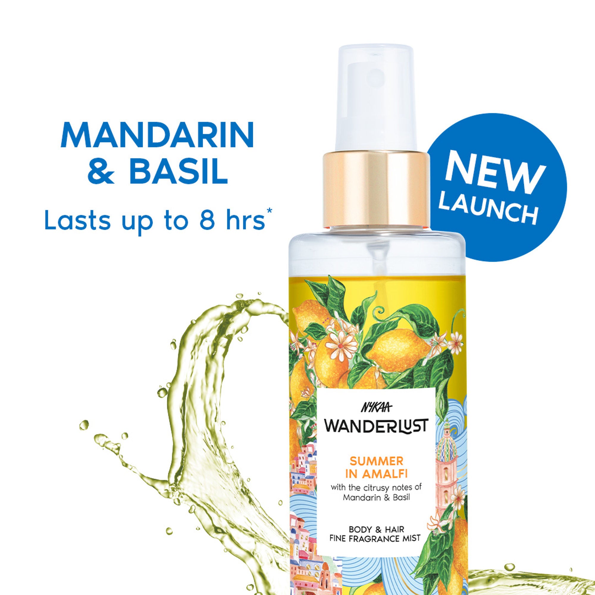 Wanderlust Fragrance Mist For Her - Summer In Amalfi