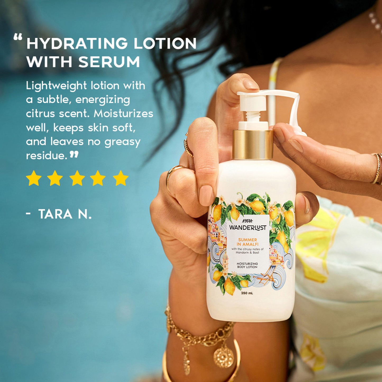 Wanderlust Moisturizing Body Lotion - Summer In Amalfi - Distacart
