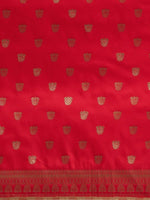 Thumbnail for Anouk Floral Zari Banarasi Saree - Distacart