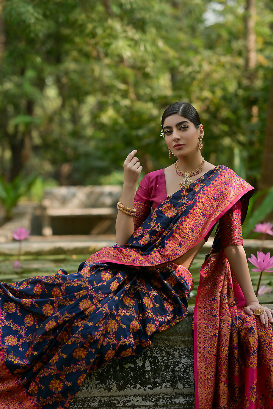 PASHMINA_SILK_102_NAVY-BLUE (5)