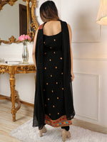 Thumbnail for Kalini Floral Embroidered Regular Kurta With Trousers & Dupatta - Distacart