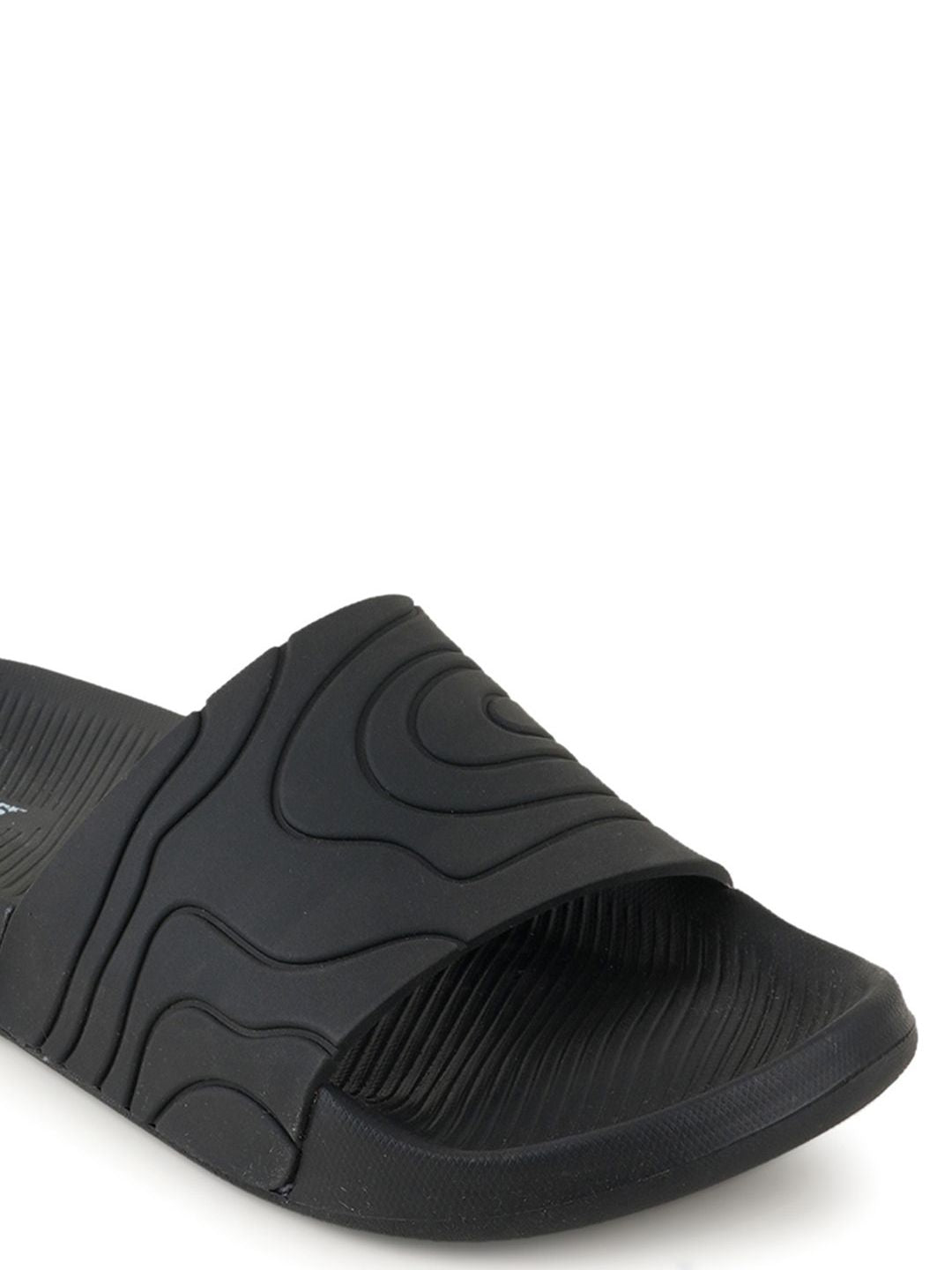 Roadster The Lifestyle Co. Men Black Printed Sliders