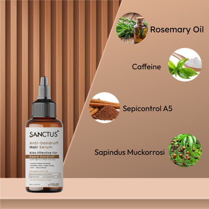 SANCTUS 4% Dandelix Pro Anti-Dandruff Hair Serum For Scalp - Distacart