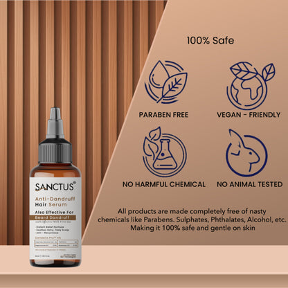 SANCTUS 4% Dandelix Pro Anti-Dandruff Hair Serum For Scalp - Distacart