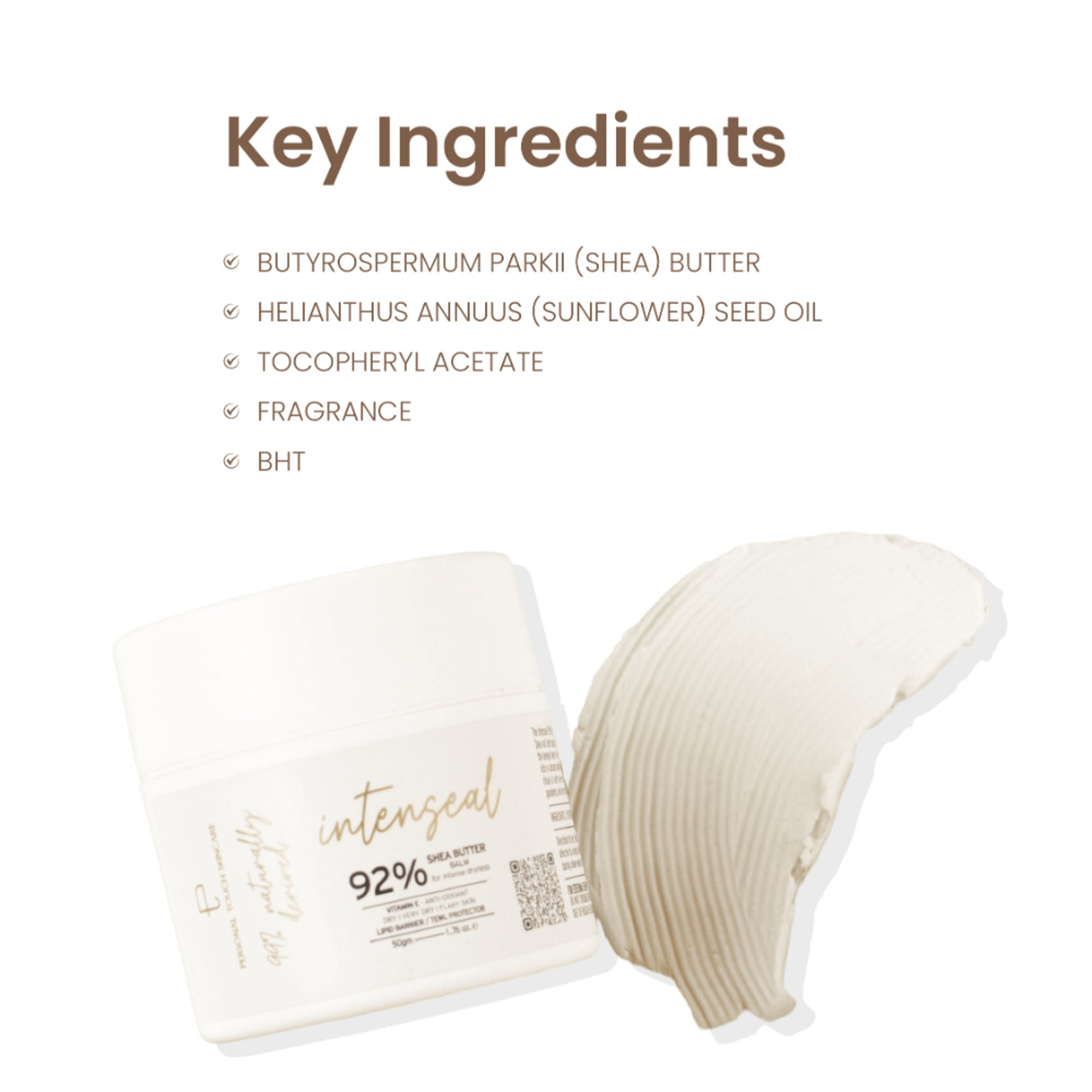 Personal Touch Skincare Intenseal Face & Body Balm For Extreme Dryness, Eczema, Psoriasis & Kid Safe - Distacart