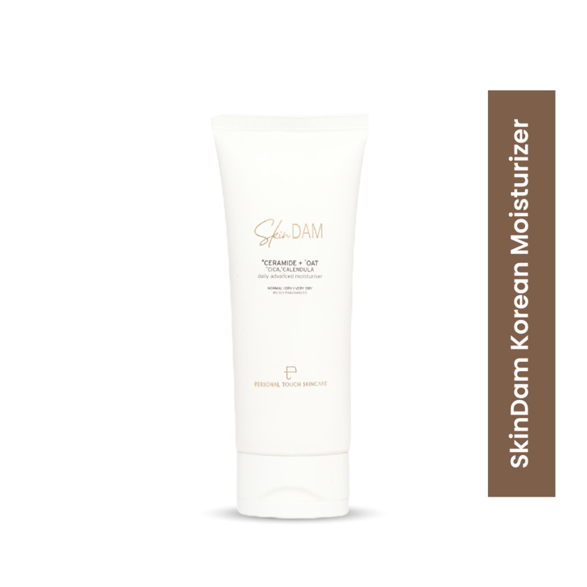 Personal Touch SkinDam Korean Moisturizer With Ceramide 3, Oat, Calendula & Centella For Dry Skin
