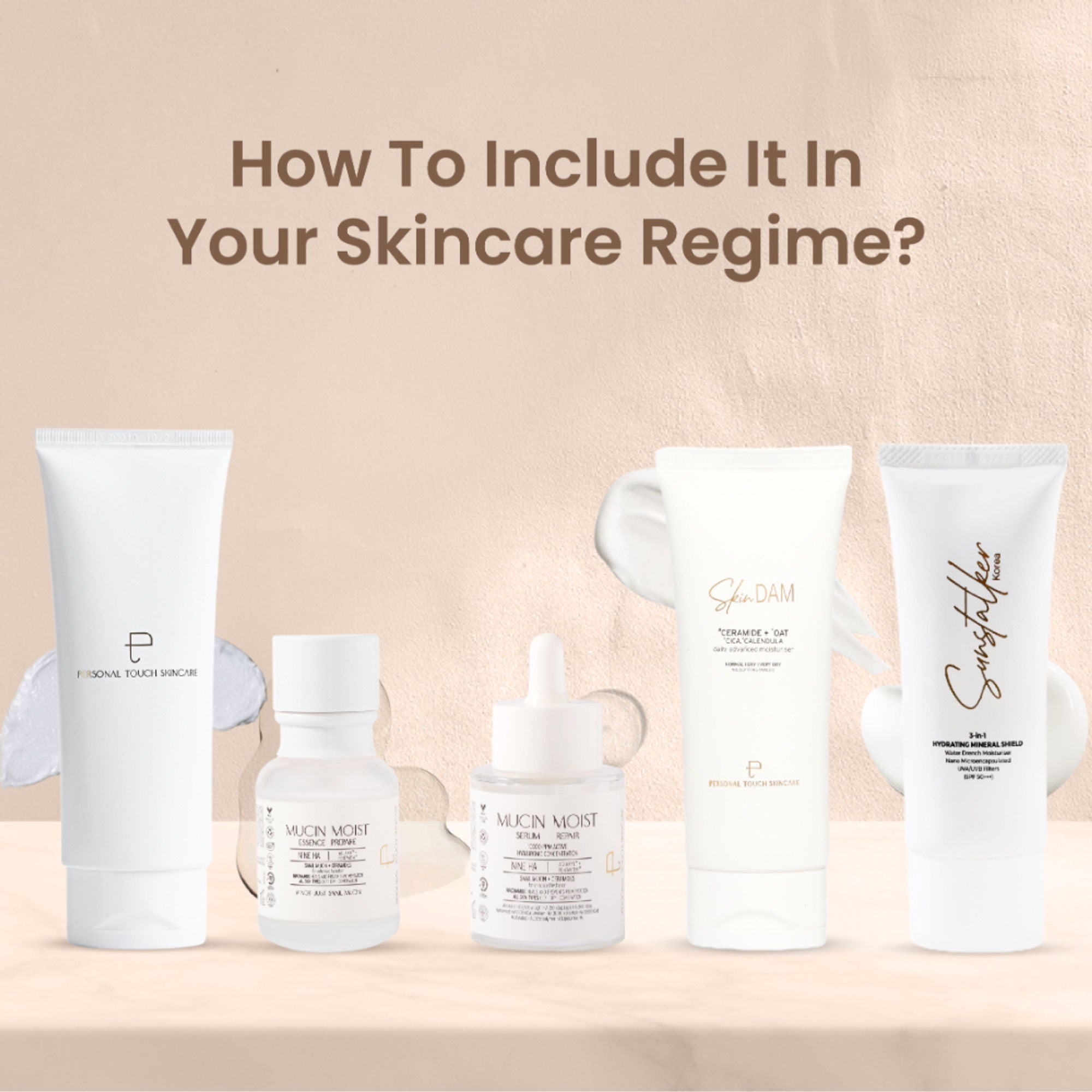 Personal Touch Skincare SkinDam Korean Moisturizer With Ceramide 3, Oat, Calendula & Centella For Dry Skin - Distacart