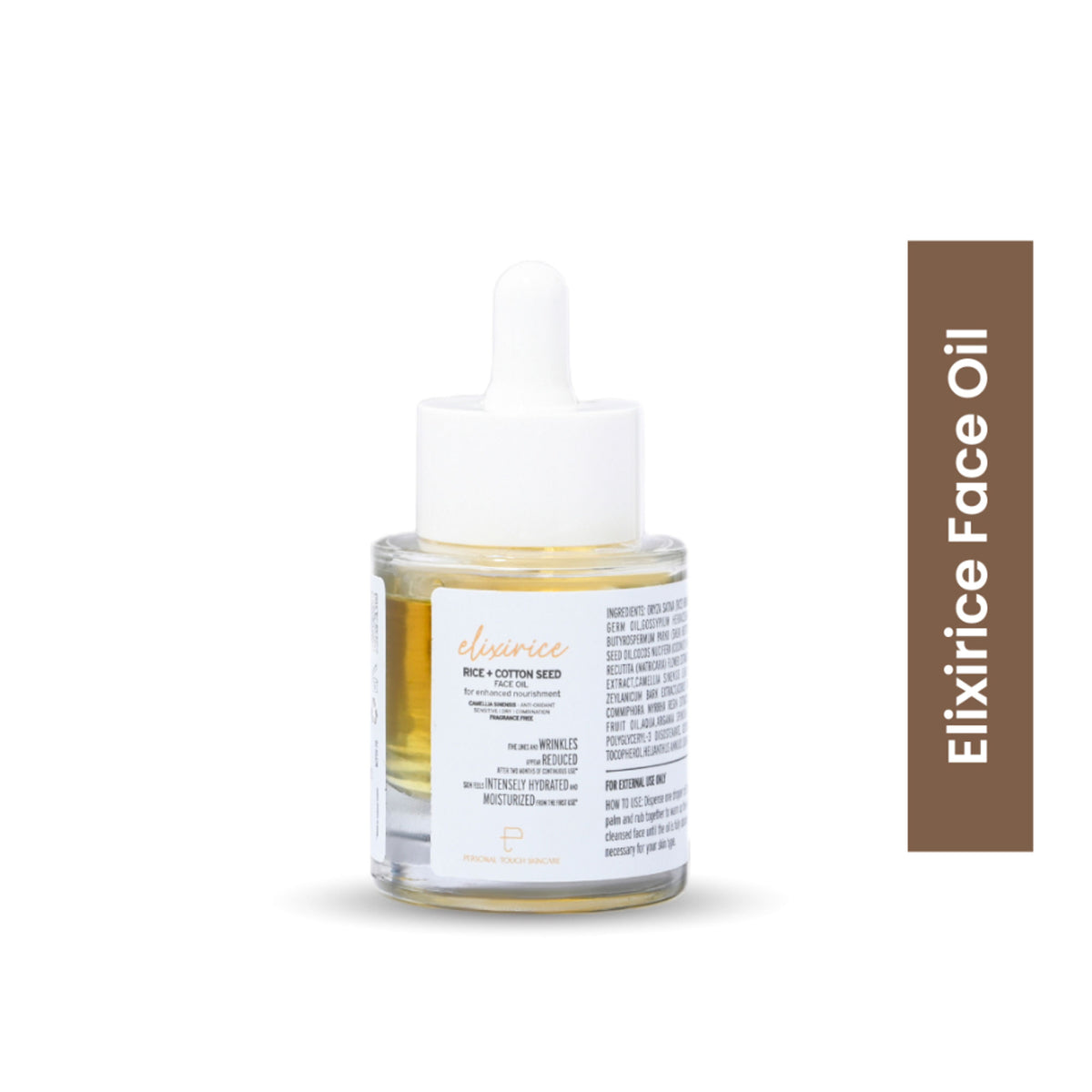 Personal Touch Skincare Skincare Elixirice with US Patent Bio Elixir & Cotton Seed Oil