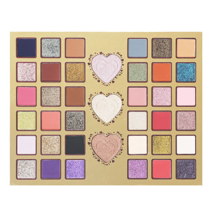 Shopaarel Heartbeat Eyeshadow & Highlighter Palette - Distacart