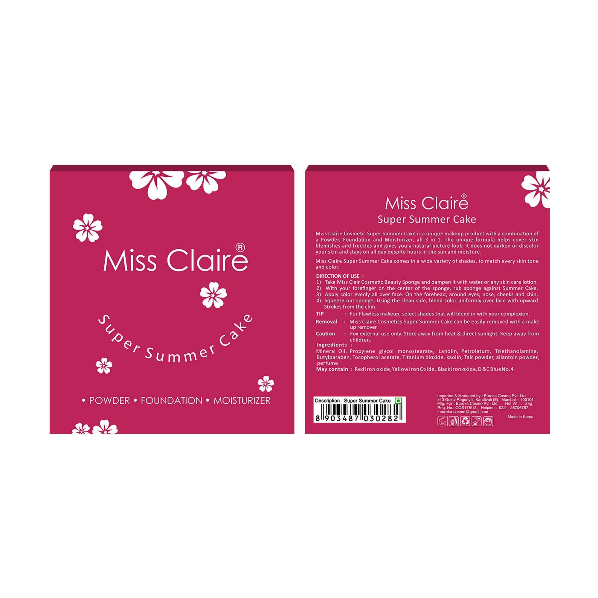 Miss Claire Super Summer Cake - Orange Blush - Distacart