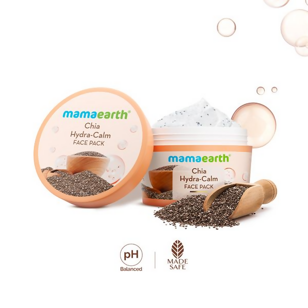 Mamaearth Chia Hydra-Calm Face Pack with Chia Seed & Ceramides - Distacart