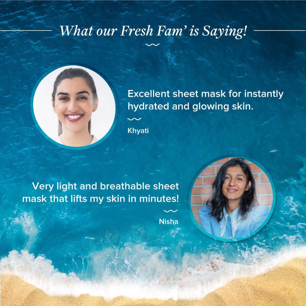 Aqualogica Glow+ Lush Sheet Mask - Distacart