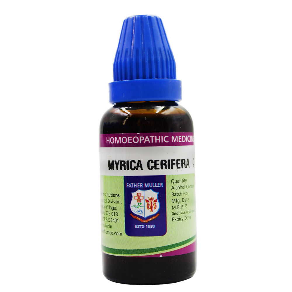 Father Muller Myrica Cerifera Mother Tincture Q - Distacart