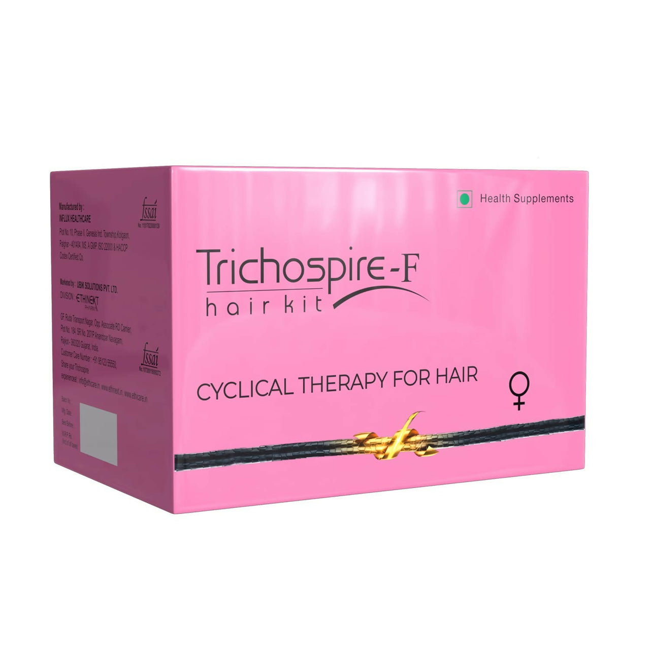 Ethiglo Trichospire F Hair Kit - Distacart