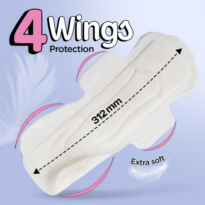 Pee Safe Comfort Ultra Thin Sanitary Pads For Women - XXL - Dista