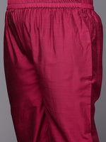 Thumbnail for Sztori Plus Size Floral Embroidered Straight Kurta & Trousers With Dupatta - Distacart