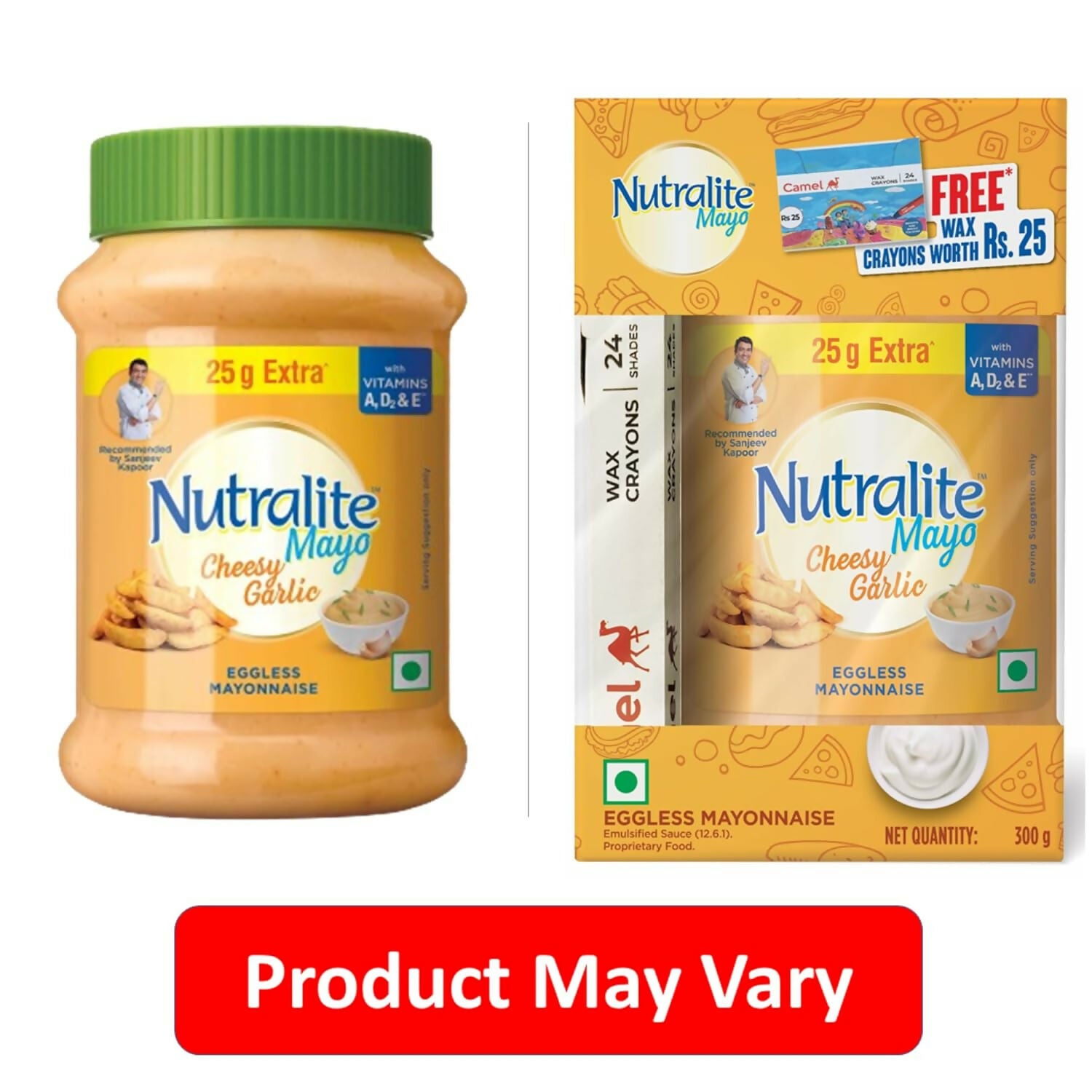 Nutralite Mayo Cheesy Garlic|Eggless Mayonnaise - Distacart