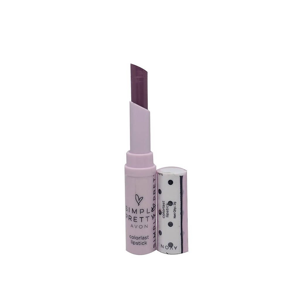 Avon Simply Pretty Color Last Lipstick - Plumberry - Distacart