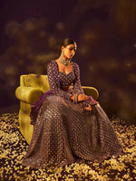 Thumbnail for Lehenga Mart Designer Indian Wedding Lehenga Choli-Wine - Distacart