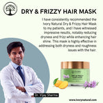 Thumbnail for Ivory Natural Dry Rough Hair Mask For Smooths Hair, Frizz Reduction - Distacart