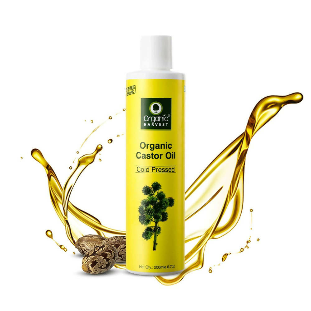 Organic Harvest Cold Pressed Organic Castor Oil - Distacart