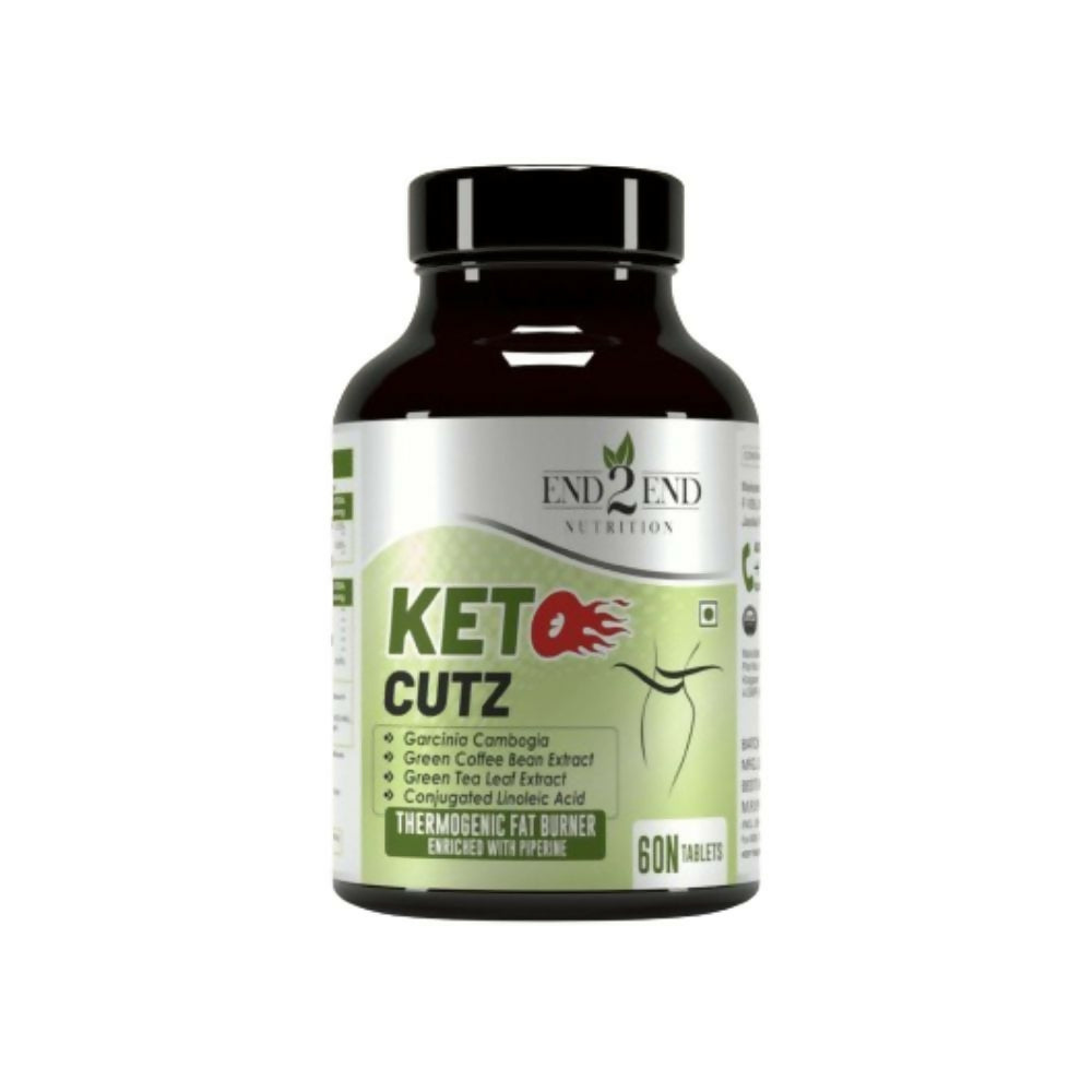 End2End Nutrition Keto Cutz Fat Burner For Weight Loss Tablets - Distacart