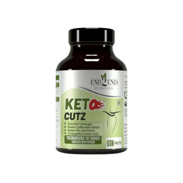 End2End Nutrition Keto Cutz Fat Burner For Weight Loss Tablets - Distacart