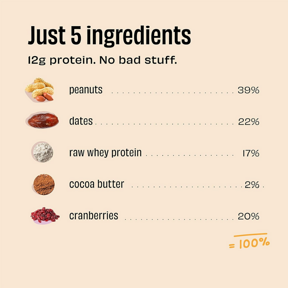 The Whole Truth Protein Bars - Peanut Butter
