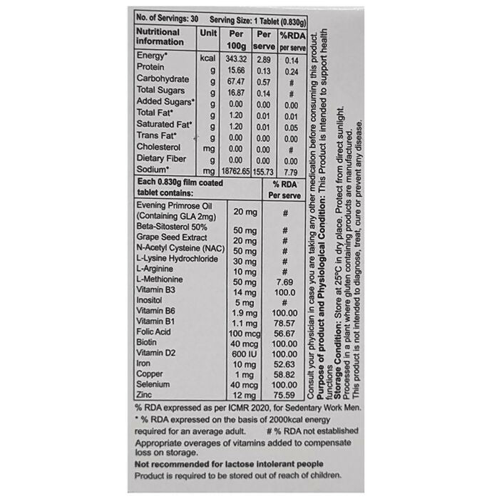 Ipca Keraglo Men Tablets - Distacart