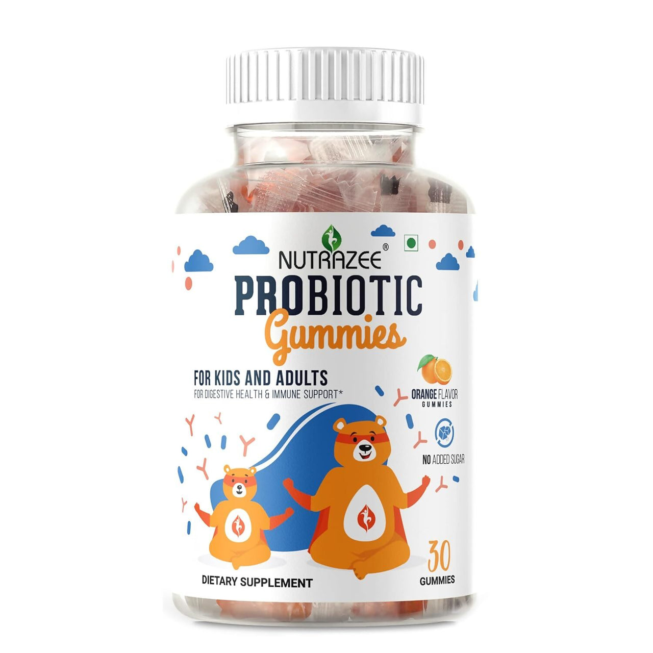 Nutrazee Probiotic Gummies For Kids & Adults - Distacart