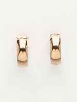 Thumbnail for NVR Men's Rose Gold Plated Hoop Earrings - Distacart