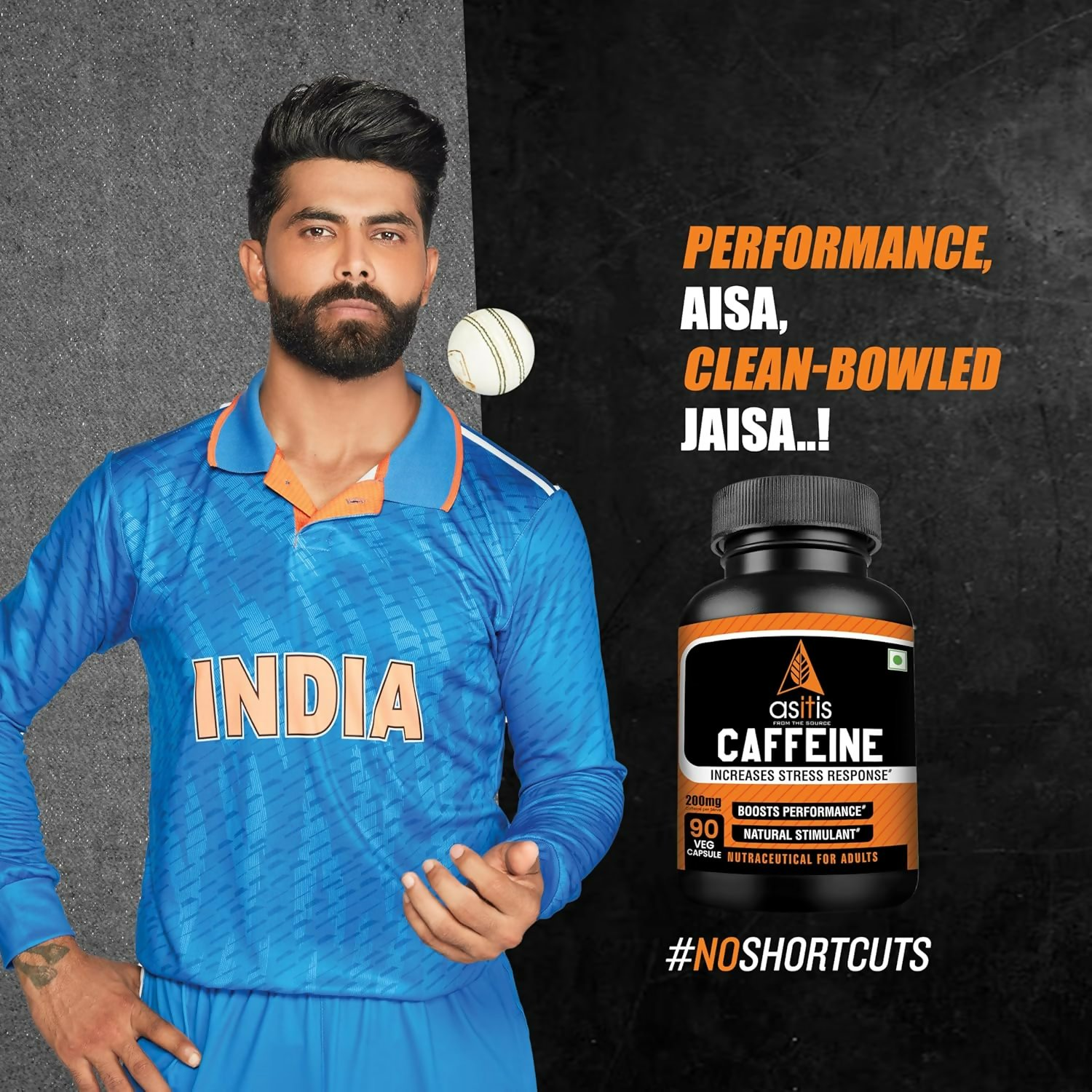 As-It-Is Nutrition Caffeine Per Serving Capsules