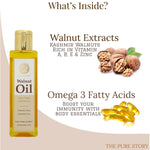 Thumbnail for The Pure Story Natural Cold Pressed Oil for Hair & Skin with Walnut - Distacart
