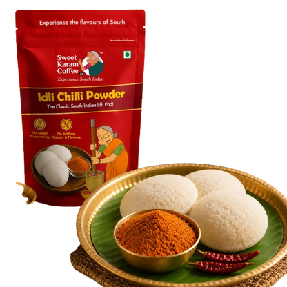 Sweet Karam Coffee Idli Powder (Chilli Gun Powder) - Dista