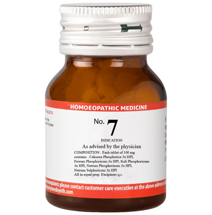 Medisynth Bio-Chemic Combination No.7 Tablets - Distacart