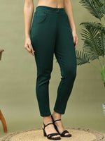 Thumbnail for TAG 7 Women Mid-Rise Ankle-Length Leggings - Distacart