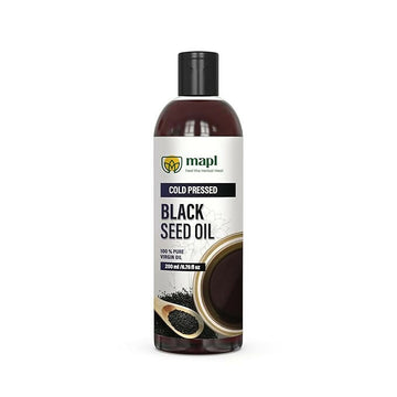 MAPL Organic Black Seed Oil Cold-Pressed - Distacart