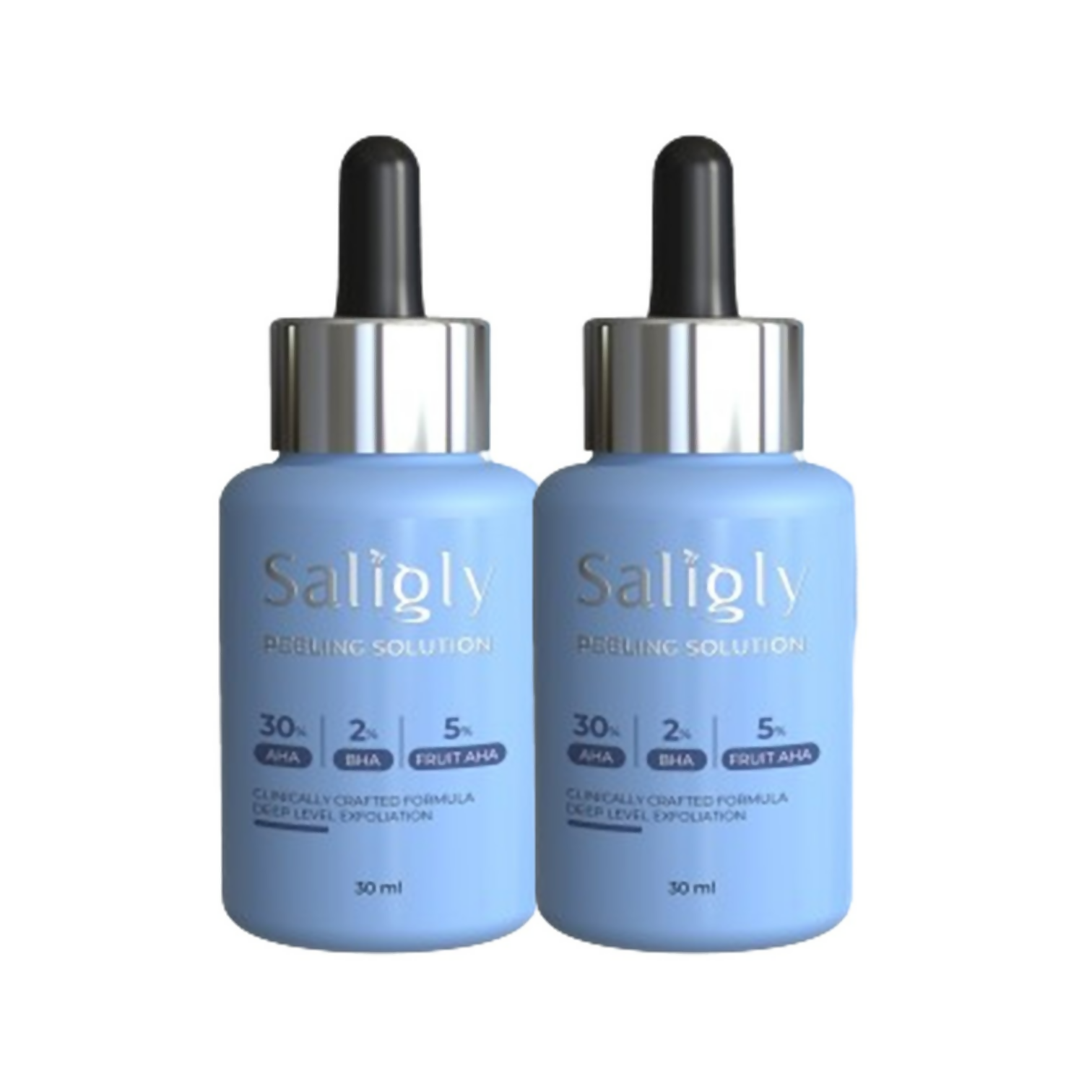 Saligly 30% Aha + 2% Bha + 5% Fruit Aha Peeling Solution For Skin - Distacart